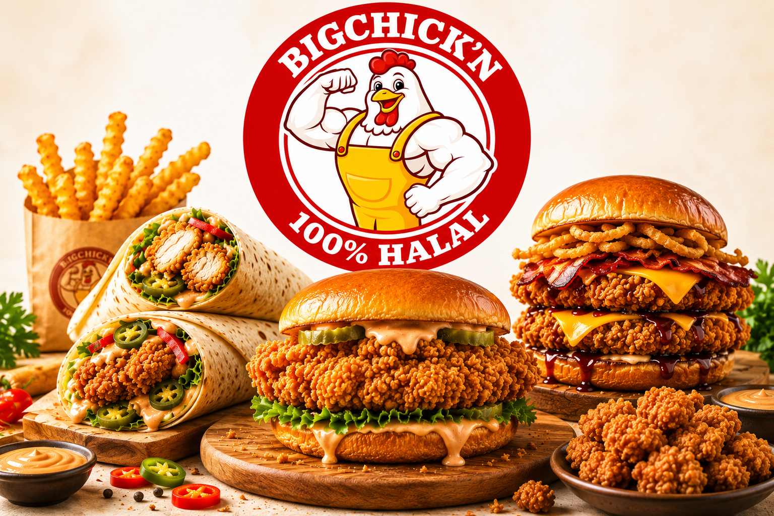 BigChickn — 100% Frisch, 100% Halal